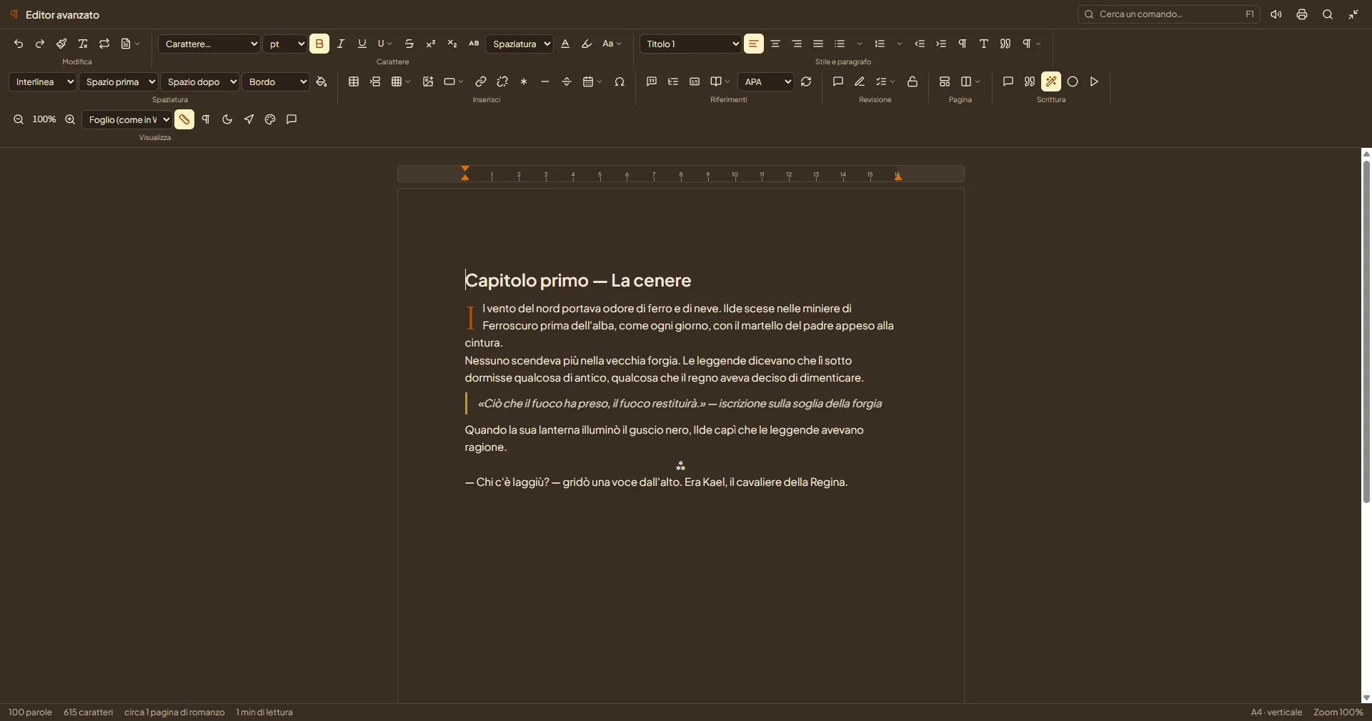 Lo scrittoio